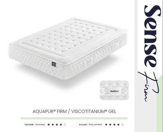 Vente d'un matelas SENSE FIRM de chez ALMA GOMARCO fabrication espagnole